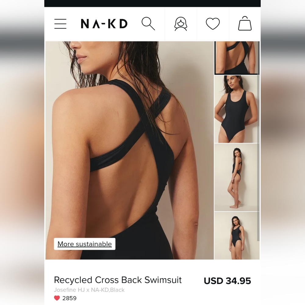 Na-kd xxl swim suit